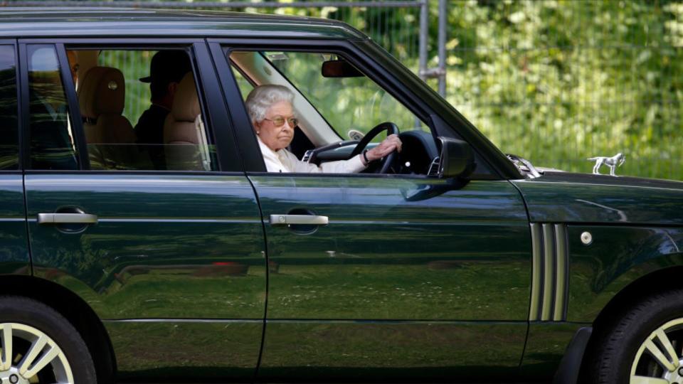 The late queen was something of a petrol head