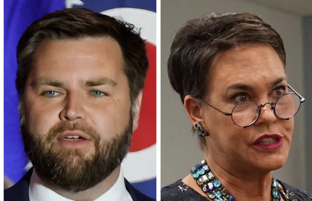 Sen.-elect J.D. Vance (R-Ohio) and Rep.-elect Harriet Hageman (R-Wyo.) are election deniers.