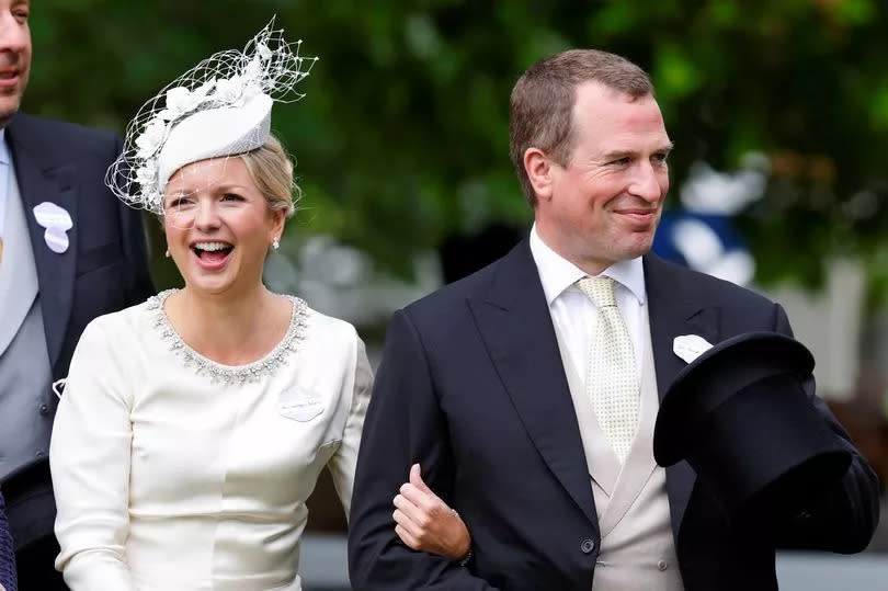 Peter with ex Lindsay Wallace, who he dated for three years -Credit:Getty Images