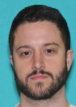 Cody Wilson appears in a handout photo provided by the U.S. Marshals Service, September 21, 2018. U.S. Marshals Service/Handout via REUTERS