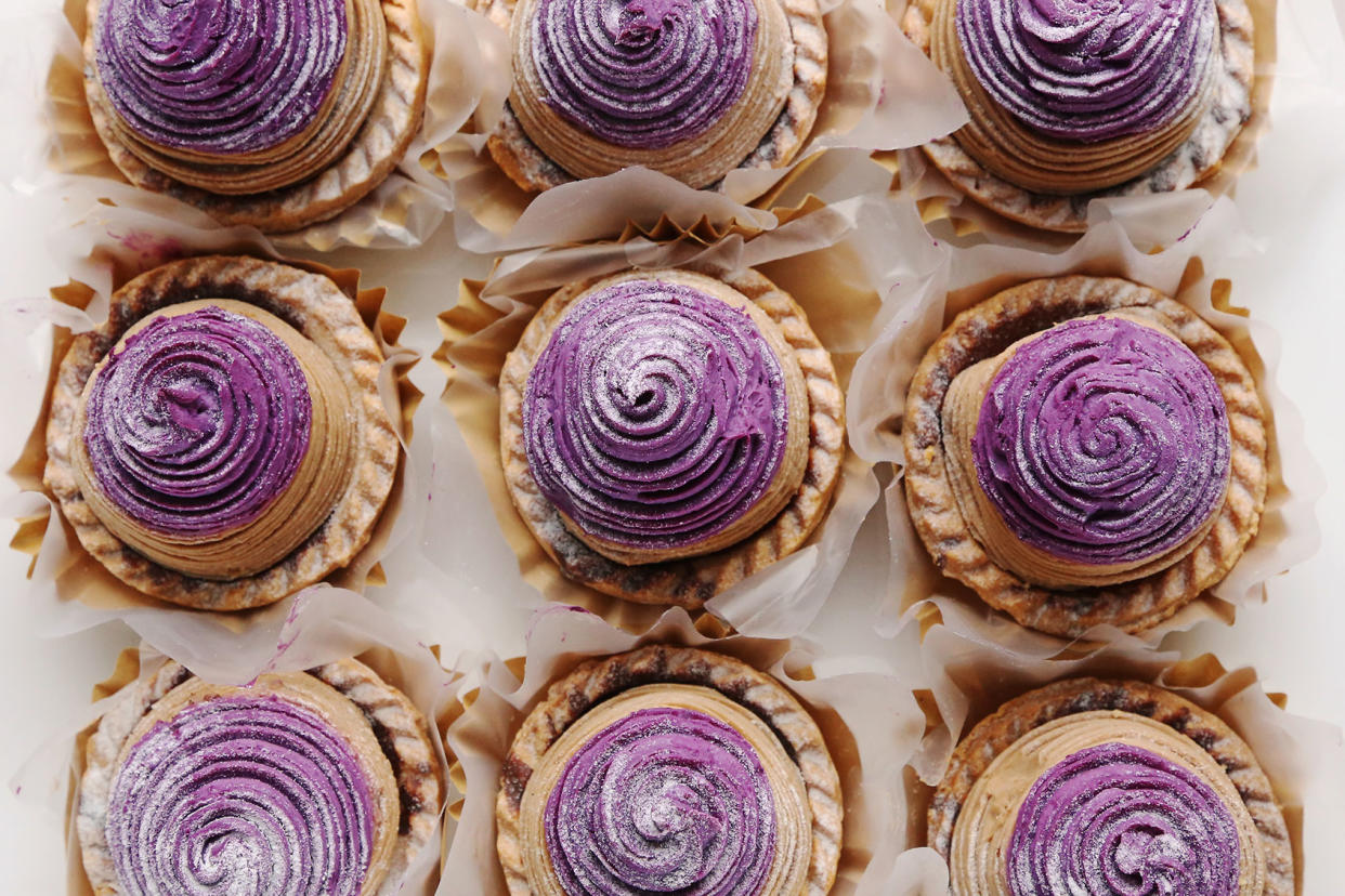 Ube (Purple Yam) Tarts Getty Images/Gillian Tso