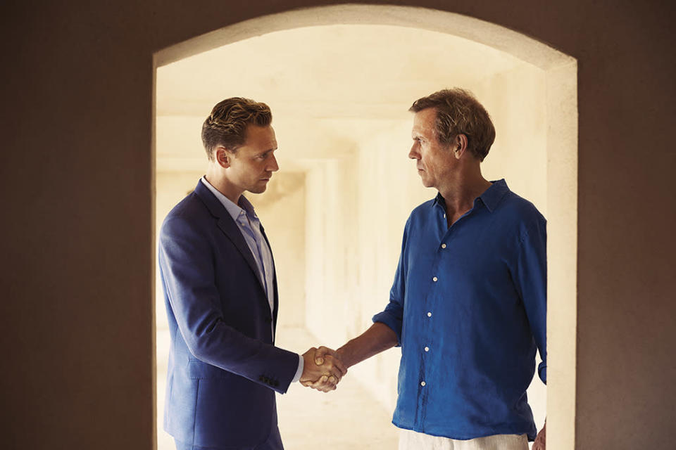 Tom Hiddleston, Hugh Laurie