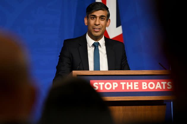 Rishi Sunak announced his plans for an 