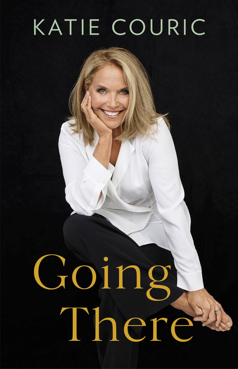 This cover image released by Little, Brown and Company shows "Going There" by Katie Couric. (Little, Brown and Company via AP)