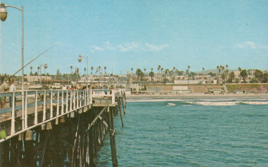 Oceanside Pier Pier circa 1960s.