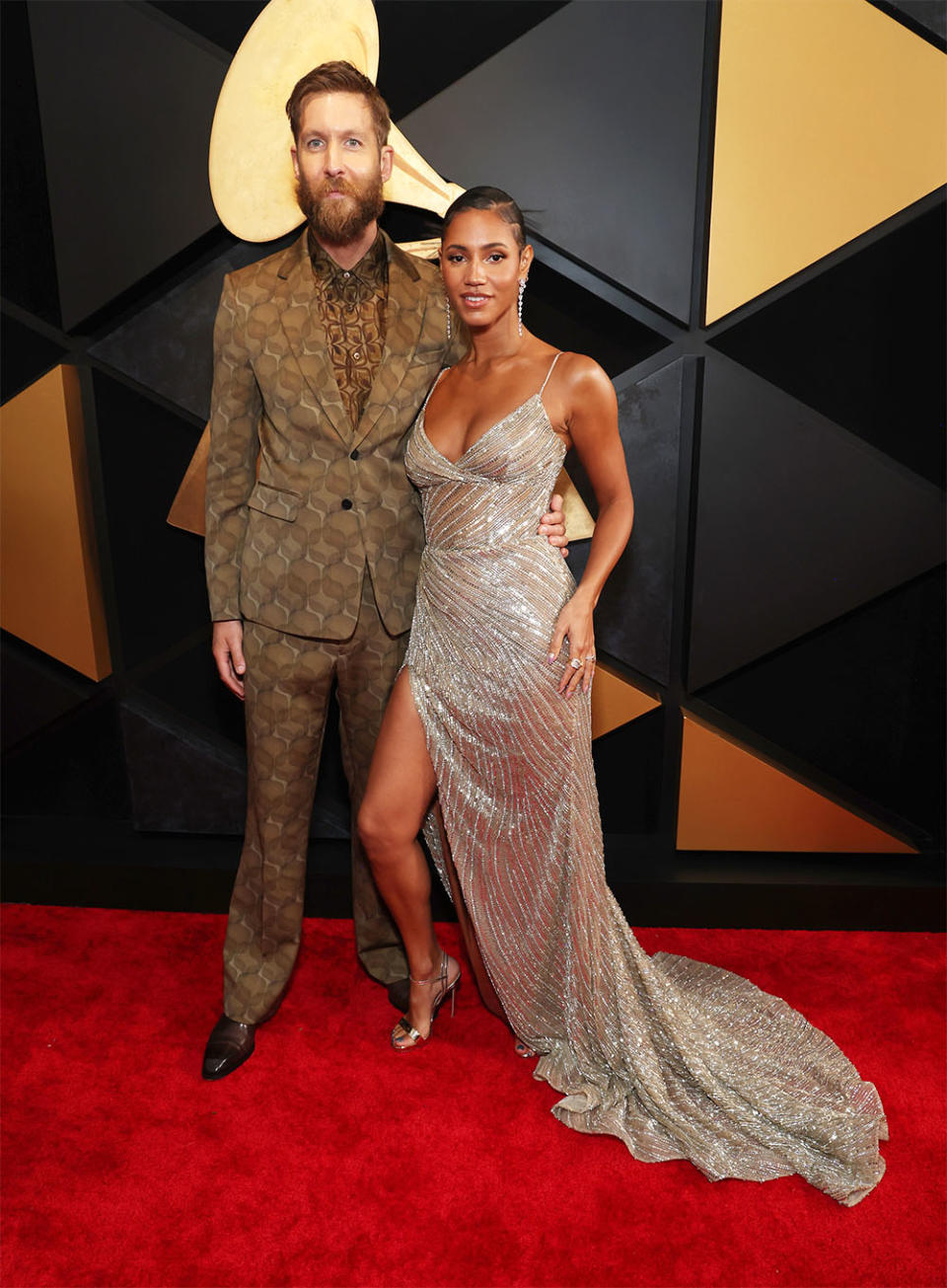 Calvin Harris and Vick Hope