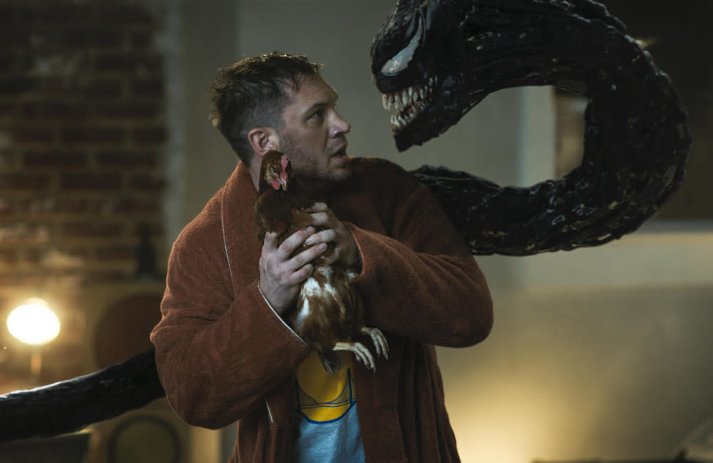 Tom Hardy in Venom Let There Be Carnage credit:Bang Showbiz