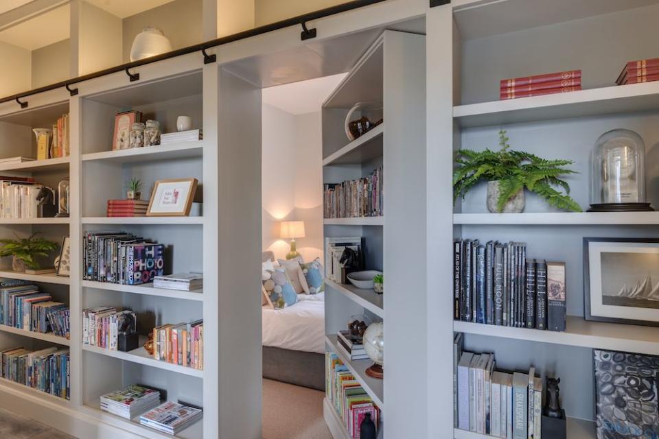 <p>This stunning combination of hallway storage and a hidden bedroom door, created by <a href="https://www.houzz.co.uk/photos/devon-farmhouse-transitional-hallway-and-landing-devon-phvw-vp~108053832" rel="nofollow noopener" target="_blank" data-ylk="slk:Woodford Architecture and Interiors;elm:context_link;itc:0;sec:content-canvas" class="link ">Woodford Architecture and Interiors</a>, was loved by Houzz users in 2019. Anyone else dream of this when they were a child? </p><p><strong>READ MORE</strong>: <a href="https://www.housebeautiful.com/uk/decorate/hallway/a27569973/brighten-dark-hallway/" rel="nofollow noopener" target="_blank" data-ylk="slk:5 clever ways to brighten a dark hallway;elm:context_link;itc:0;sec:content-canvas" class="link ">5 clever ways to brighten a dark hallway</a></p>