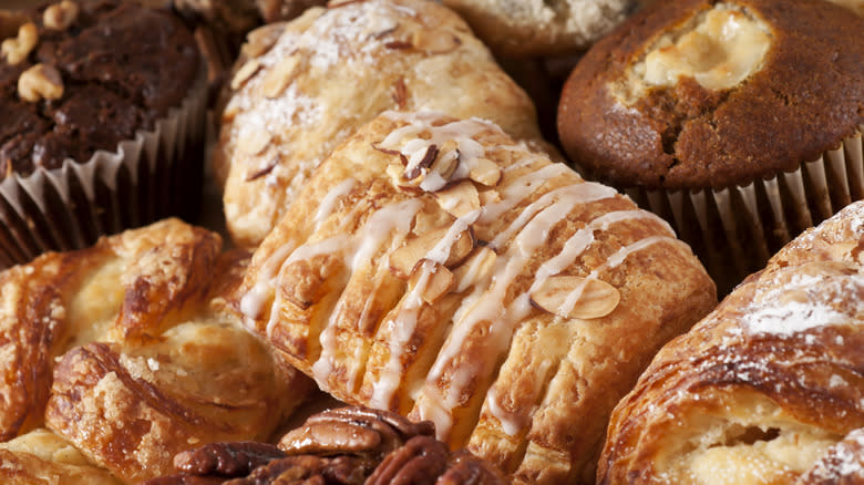 assorted pastries