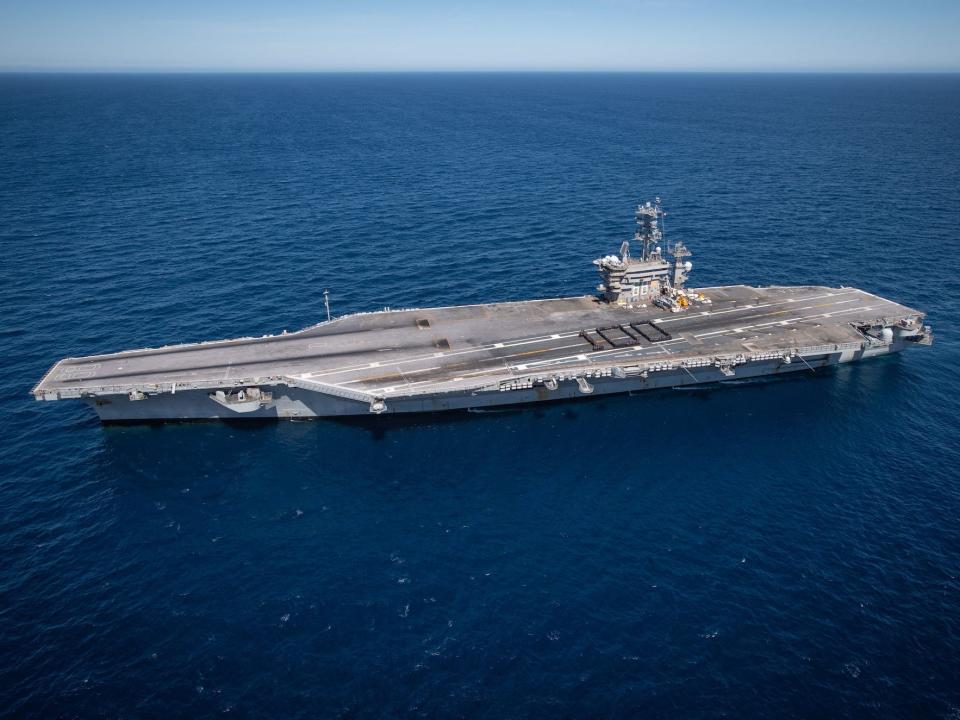 Navy aircraft carrier Nimitz