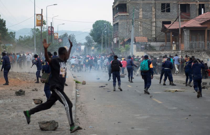 Protesters ransack UN peacekeepers' offices in eastern DR Congo