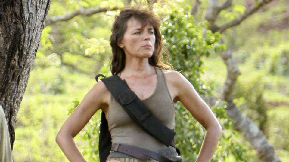 Mira Furlan as Danielle Rousseau in 'Lost'. (Credit: ABC)