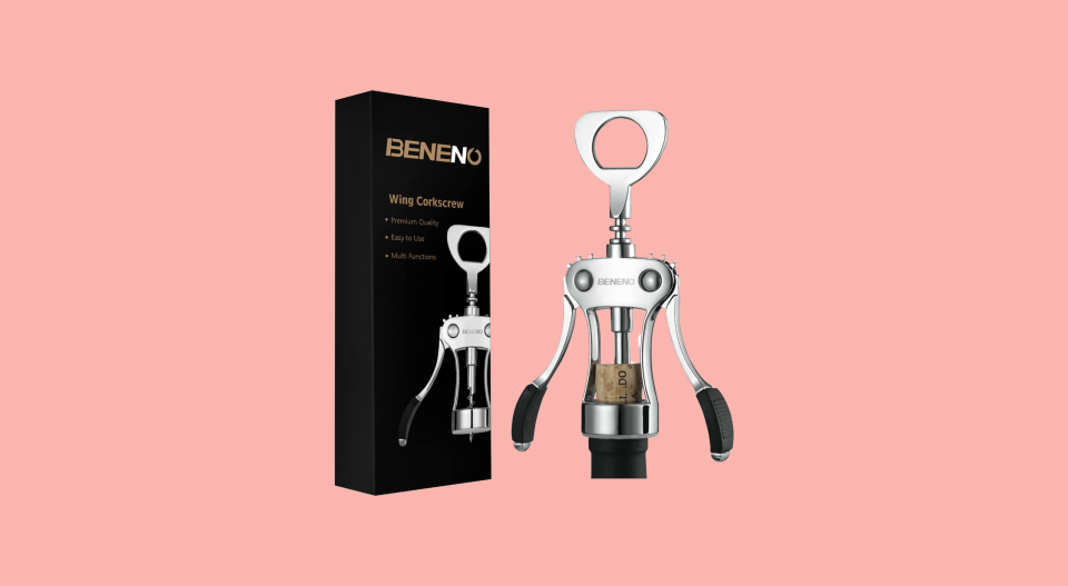 Fun white elephant gifts under $20: Wine opener