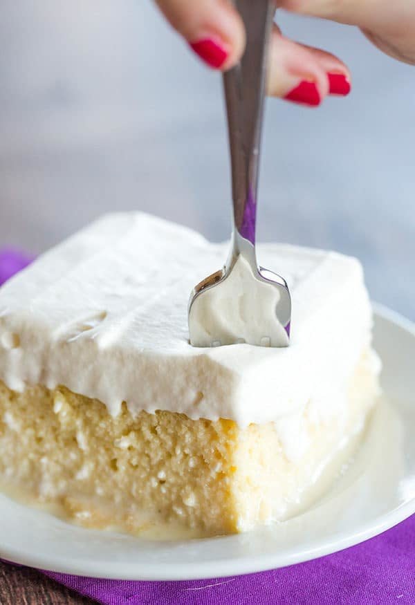 <strong>Get the <a href="https://www.browneyedbaker.com/tres-leches-cake-recipe/" target="_blank">Tres Leches Cake</a> recipe from Brown Eyed Baker</strong>