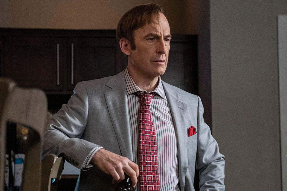 Two-time Emmy winner Bob Odenkirk as Saul Goodman on AMC’s Breaking Bad prequel Better Call Saul, now in its sixth and final season. - Credit: Greg Lewis/AMC/Sony Pictures Television