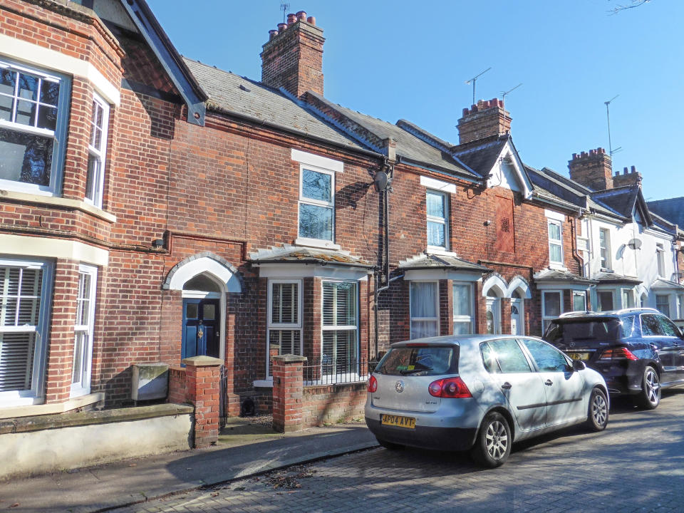 A house for sale in the horse racing town of Newmarket, Suffolk. 