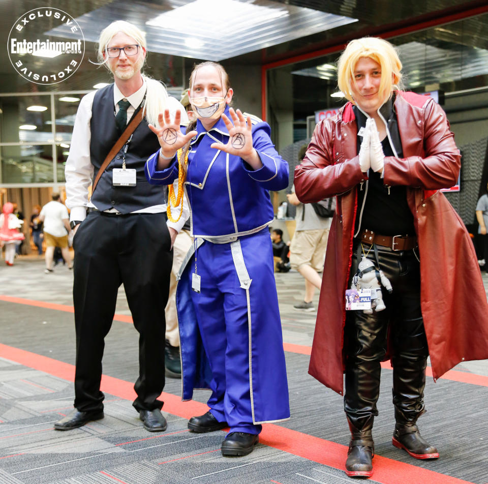 <em>Fullmetal Alchemist</em> cosplayers