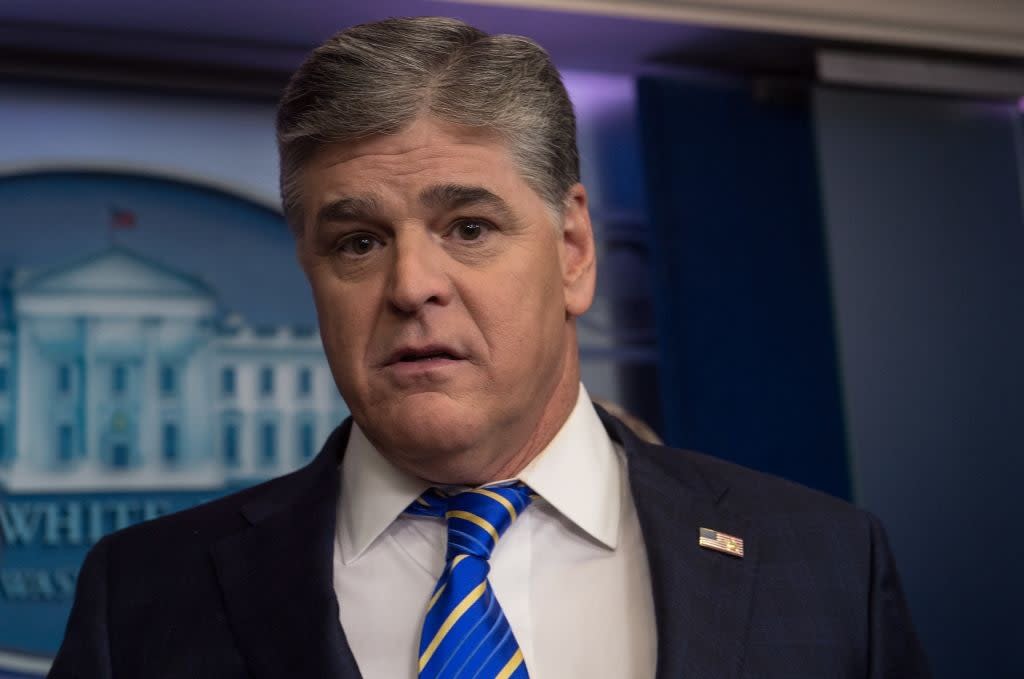 ‘Enough people have died, we don’t need more deaths’ Sean Hannity said on Monday (AFP via Getty Images)