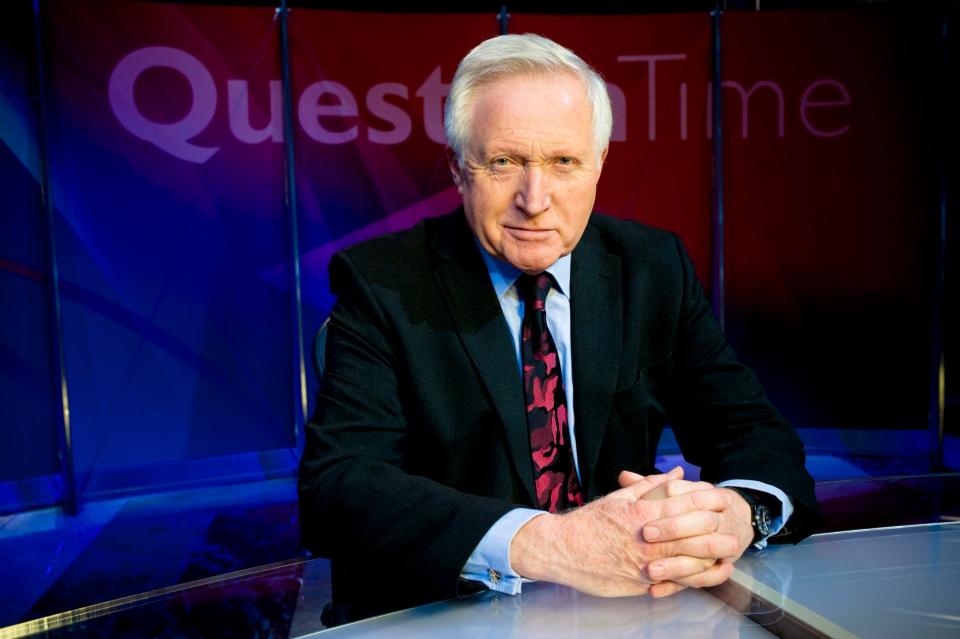 David Dimbleby gets standing ovation in last Question Time appearance