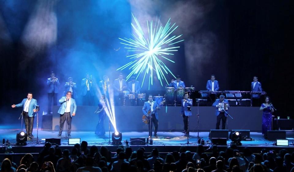 Los Ángeles Azules llenarán de cumbias el escenario de Honda Center de Anaheim.