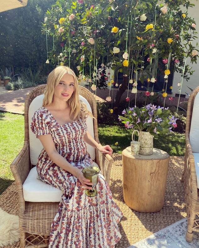 Emma Roberts, Baby Shower