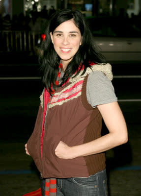 Sarah Silverman at the Hollywood premiere of New Line's Tenacious D in: The Pick of Destiny