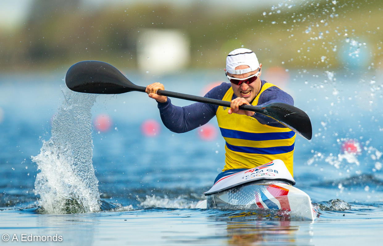 Liam Heath is hoping to successfully defend his K1 200m Olympic title at this summer's Tokyo Games © A Edmonds