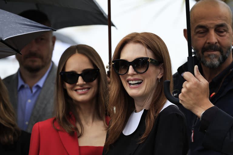 Natalie Portman y Julianne Moore presentaron en el Festival de Cannes May December, de Todd Haynes