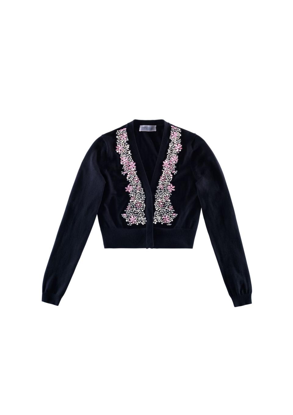 Embellished cardigan, $159. (PHOTO: H&M)