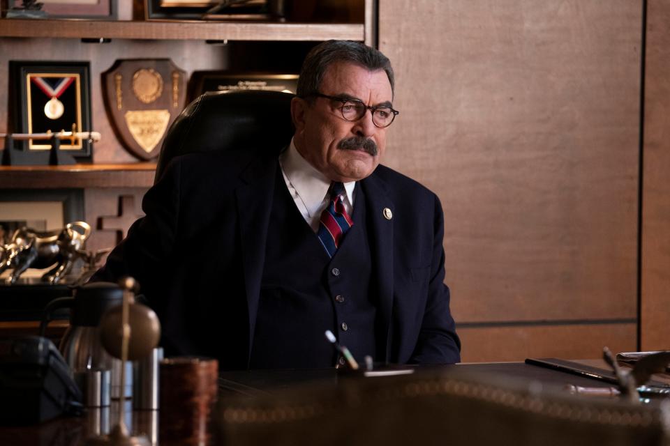 Tom Selleck in as police commissioner Frank Reagan in "Blue Bloods."