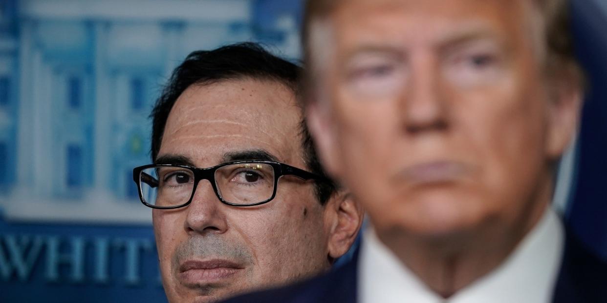 Steven Mnuchin Donald Trump