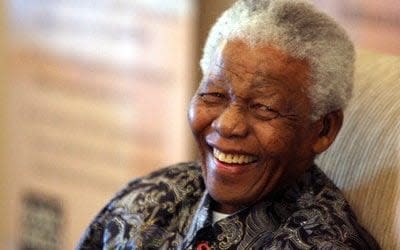 This file picture dated 12 July 2006, shows Nelson Mandela in Johannesburg, South Africa, Wednesday 12 July 2006 - EPA