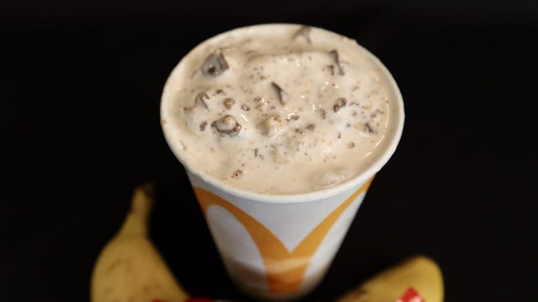 top view Kit Kat McFlurry