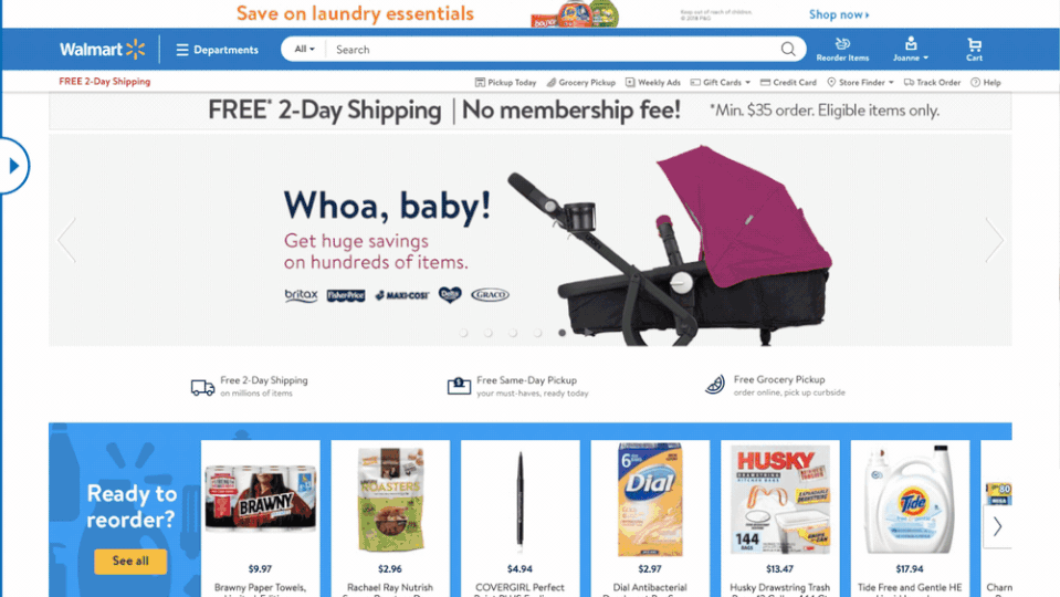 In a few weeks' time, you might not even recognize Walmart's website. The