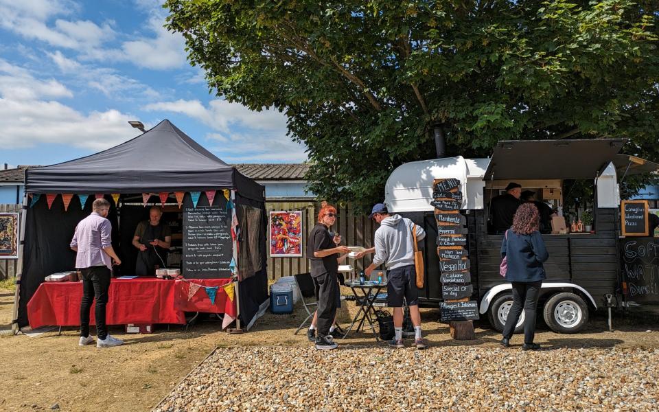 Sidings is home to a new pop-up bar and food trucks