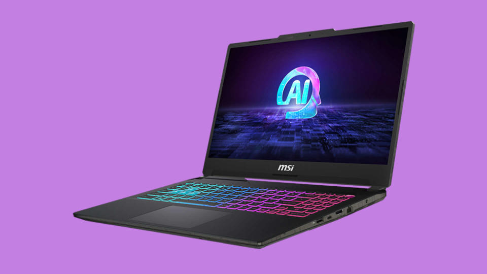 MSI Cyborg 15 AI gaming laptop