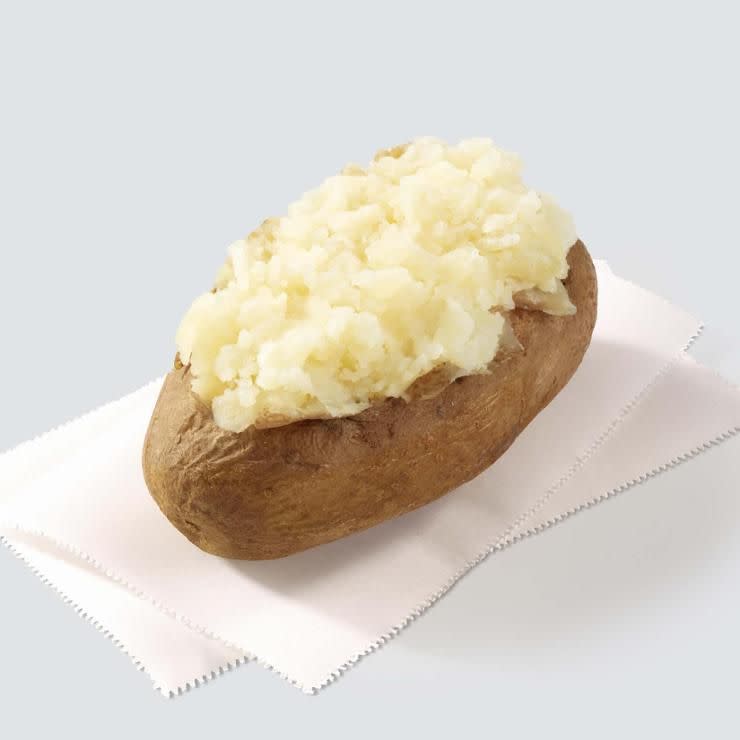 8) Plain Baked Potato