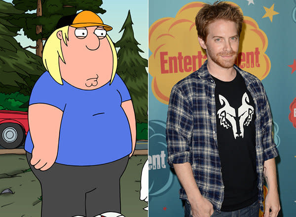 Seth Green voices Chris Griffin on "Family Guy."