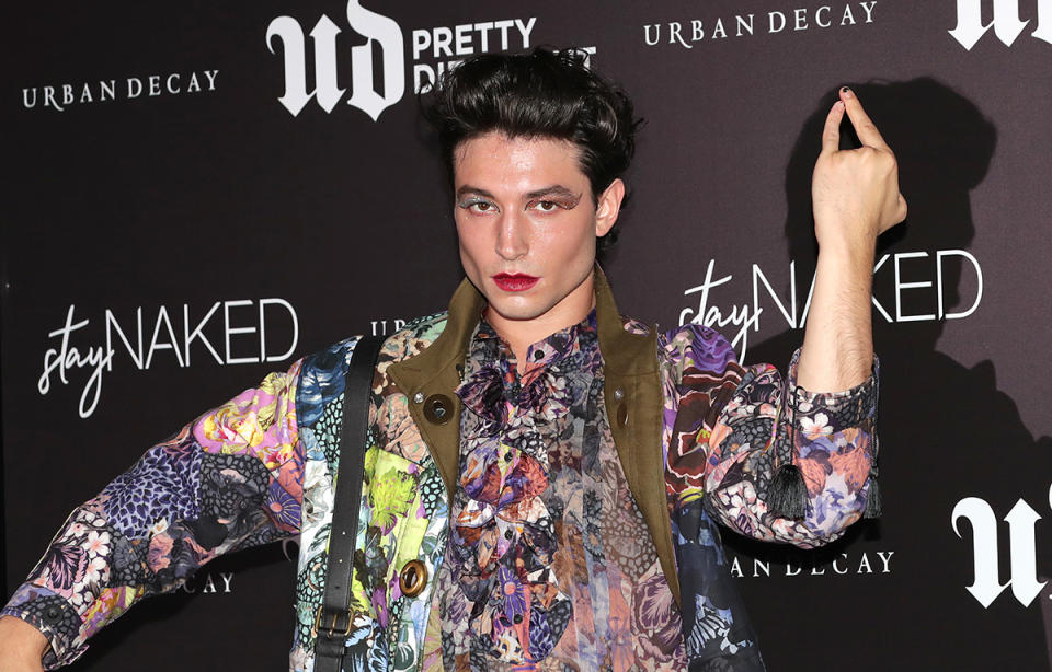 Ezra Miller en un evento de Urban Decay en 2019 (Foto: Han Myung-Gu/WireImage/Getty Images)