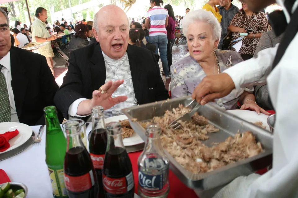 On&#xe9;simo Cepeda Silva en 2012, cuando cumpli&#xf3; 75 a&#xf1;os y se retir&#xf3; como primer Obispo de la di&#xf3;cesis  de Ecatepec.

FOTO: JUAN PABLO ZAMORA /CUARTOSCURO.COM