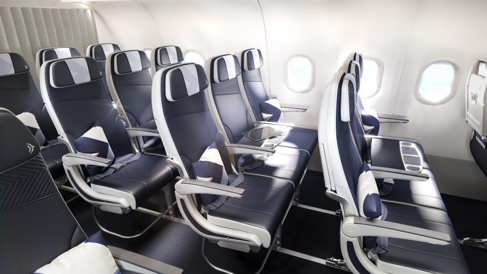 Aegean Airlines new cabin