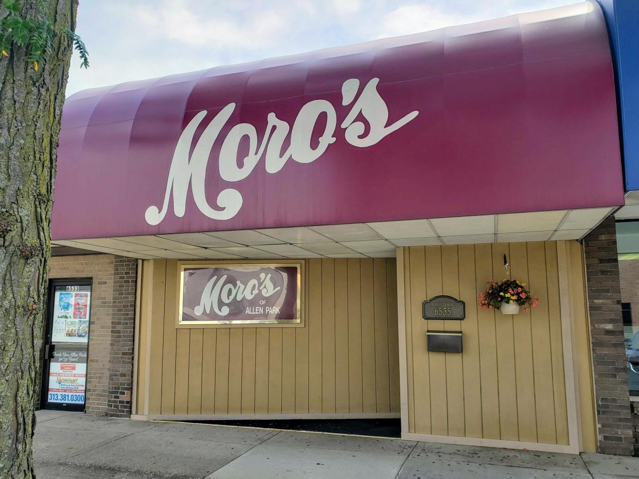 Moro's Dining in Allen Park has offered its Mediterranean-influenced steakhouse fare in a formal setting complete with tuxedoed waiters since 1980.