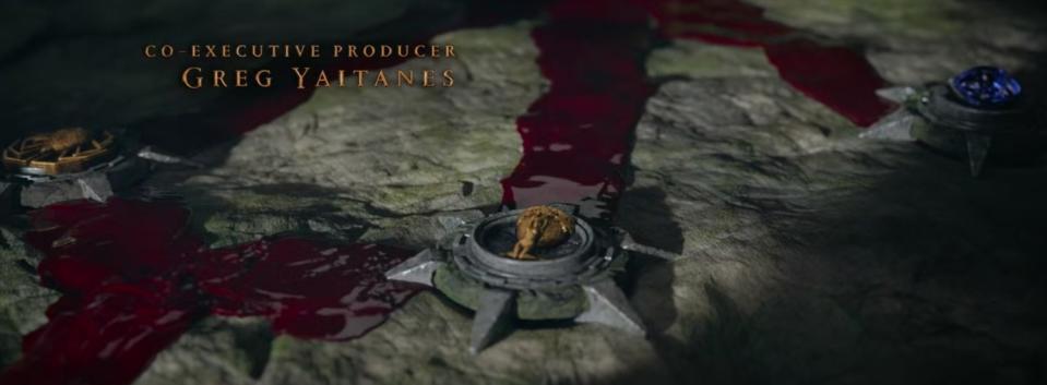 Helaena, Aegon II, and Aemond's symbols in the opening credits