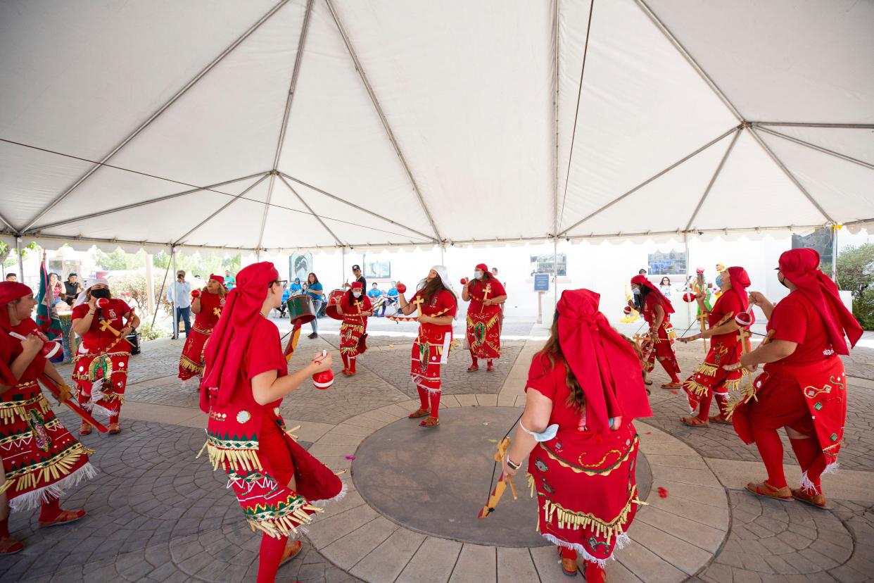 Food, music and food were enjoyed at the San Lorenzo Fiesta at half capacity in 2021. The festival has been an annual tradition, except in 2020 due to the pandemic, for more than a hundred years at San Lorenzo Church in Clint.