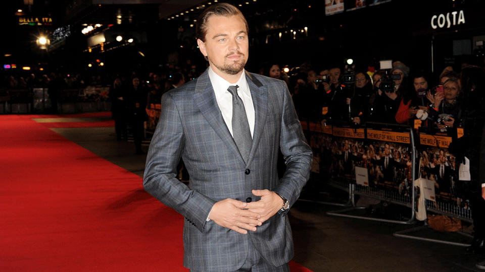 Leonardo DiCaprio at "The Wolf of Wall Street" premiere