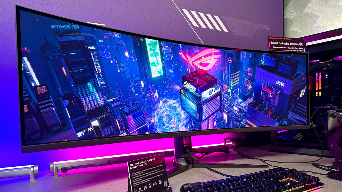 ROG Swift OLED PG34WCDM: ASUS presents world's first 34-inch, OLED and 240  Hz gaming monitor -  News