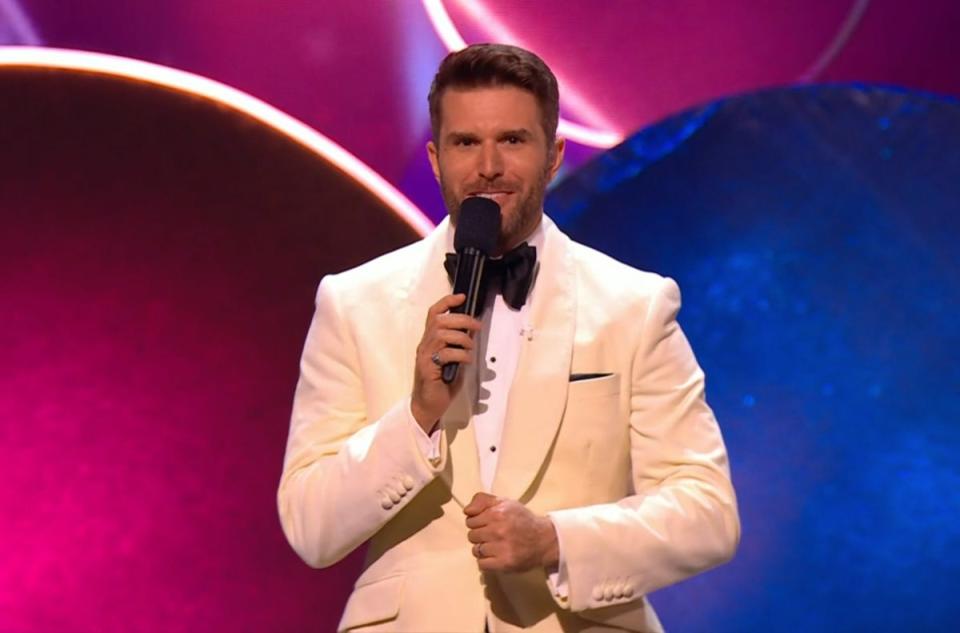 Dommett was as perplexed as viewers by Lancashire’s voice (ITV)