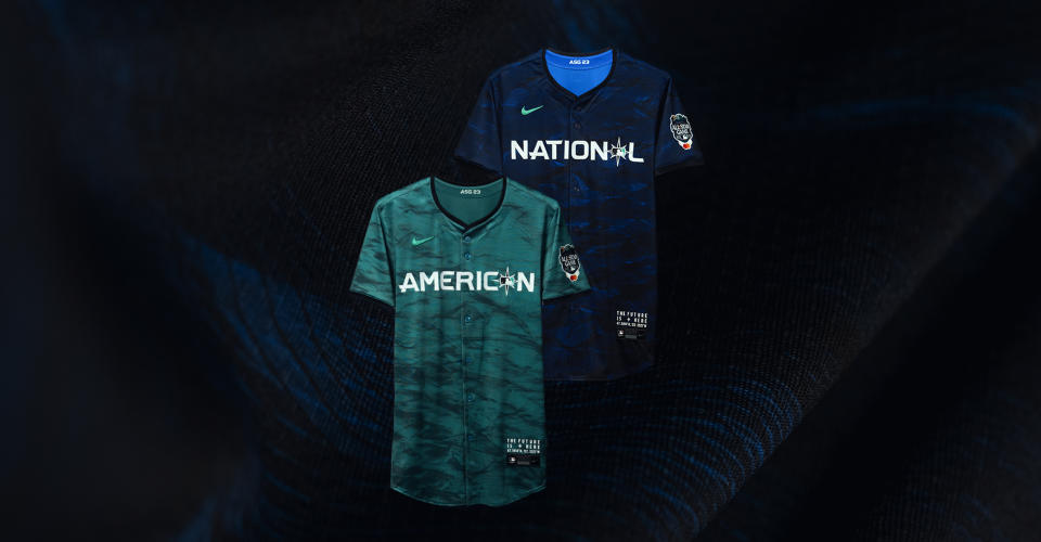 MLB unveiled its 2023 All-Star Game jerseys Friday. (Image provided by MLB)