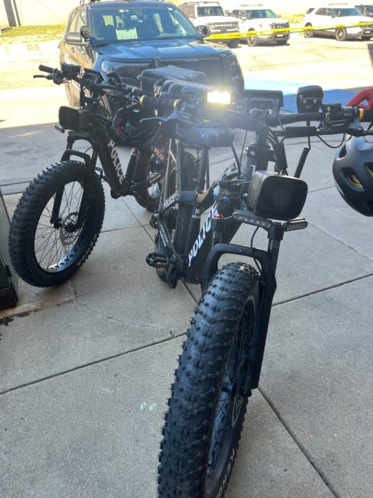 Boulder Police Department shared these photos of its new patrol unit e-bikes.