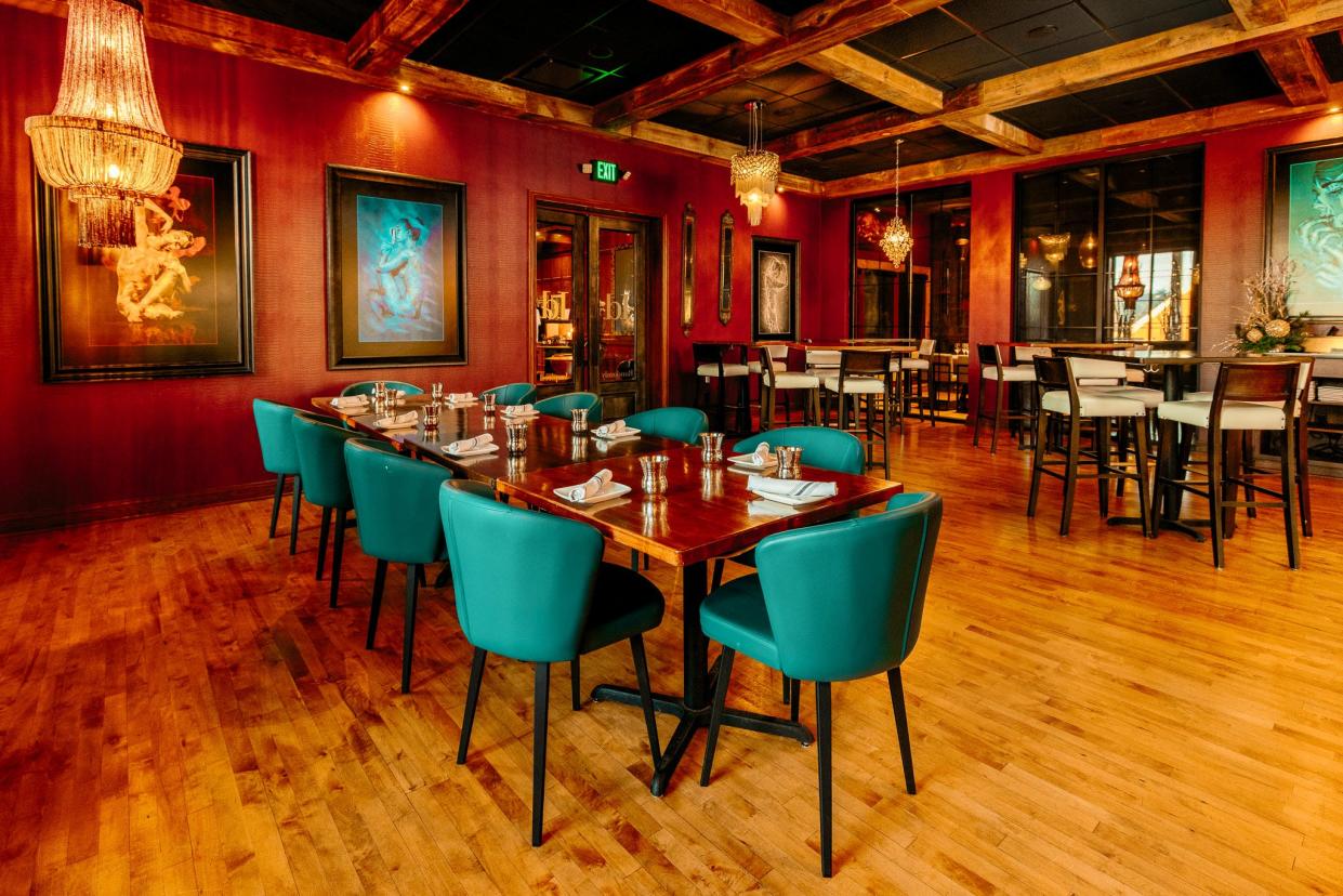 Wooden floors and ceiling beams add to the warm tones inside I.d. restaurant in Delafield. The restaurant was included on OpenTable's list of 50 most beautiful restaurants across America for People magazine's 2024 Beautiful issue.